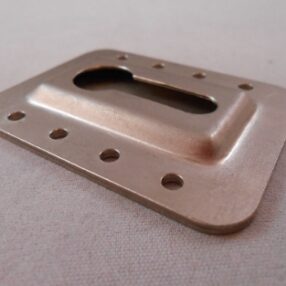 Chromate Plated Custom Bracket for the Auto Industry